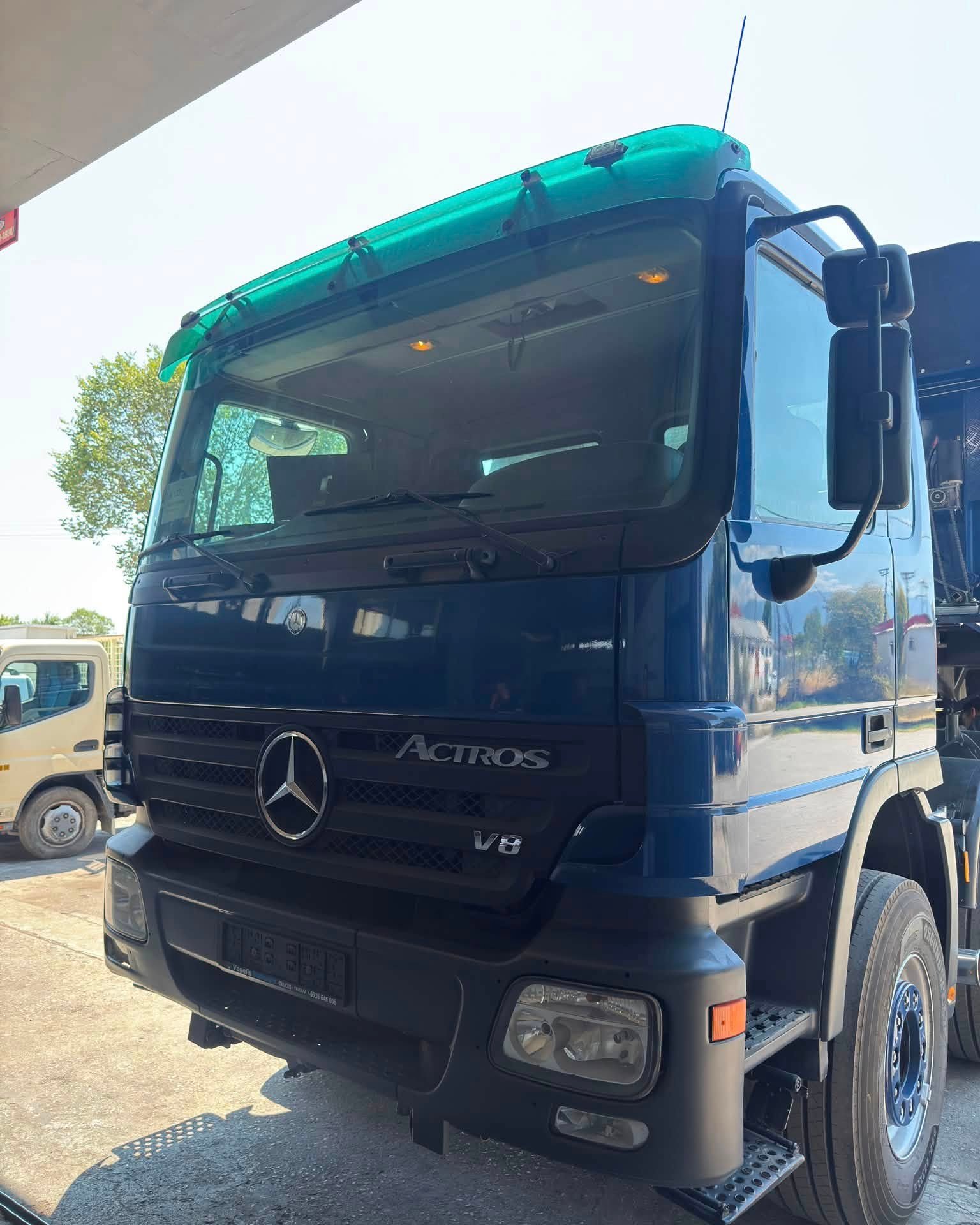 Mercedes Actros 4150 / 3346, πραγματική εργασία συνεργείου Κωσταρέλος