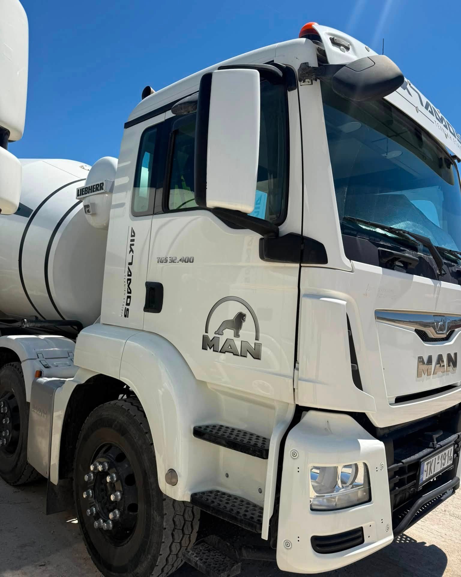 MAN TGS 32.400, πραγματική εργασία συνεργείου Κωσταρέλος